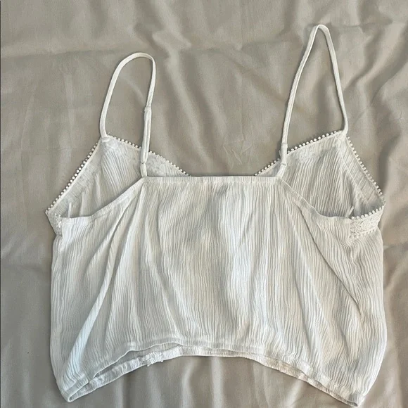 Francesca's Collections White Lace Camisole - Picture 2 of 4